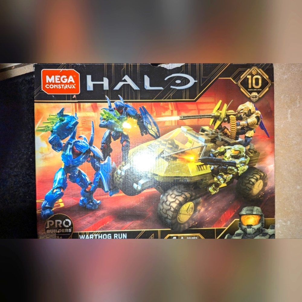 Mega Construx Halo Warthog Run Set